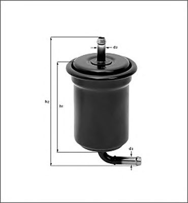 MAGNETI MARELLI 154068314320 -  Топливный фильтр